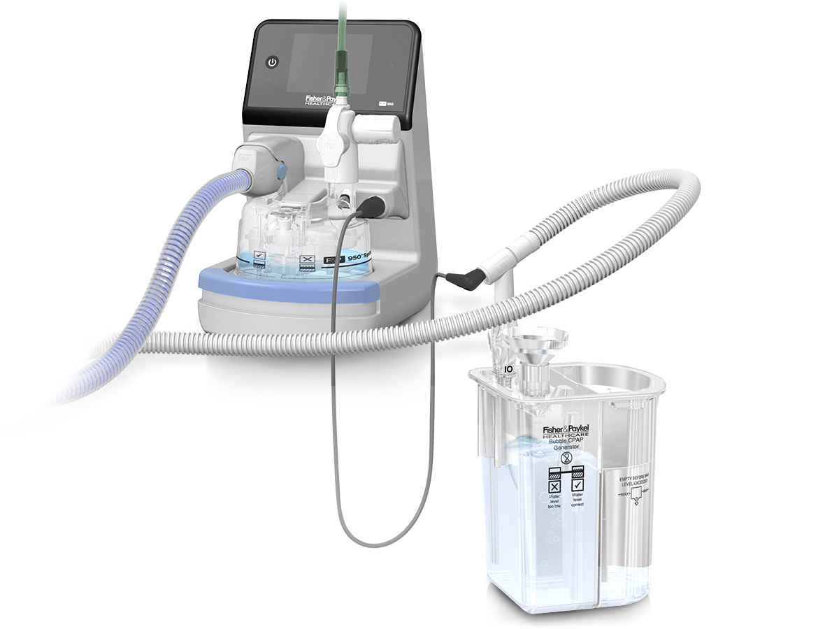 FP Bubble CPAP Generator System